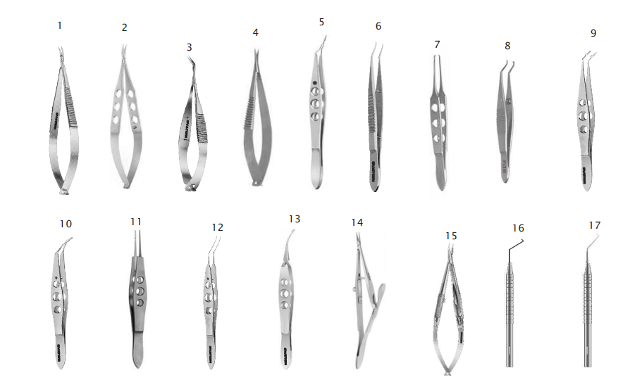 Microsurgery Ecce-Phaco Emulsification Set